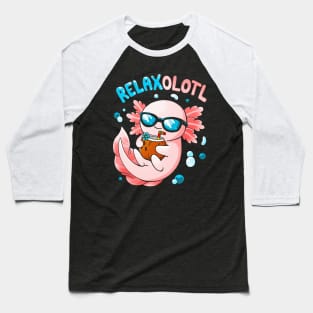 Relaxolotl Baseball T-Shirt